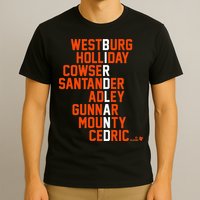 Birdland Names 2024 Baltimore Baseball T-Shirt