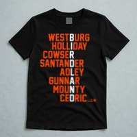 Birdland Names 2024 Baltimore Baseball T-Shirt
