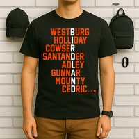 Birdland Names 2024 Baltimore Baseball T-Shirt