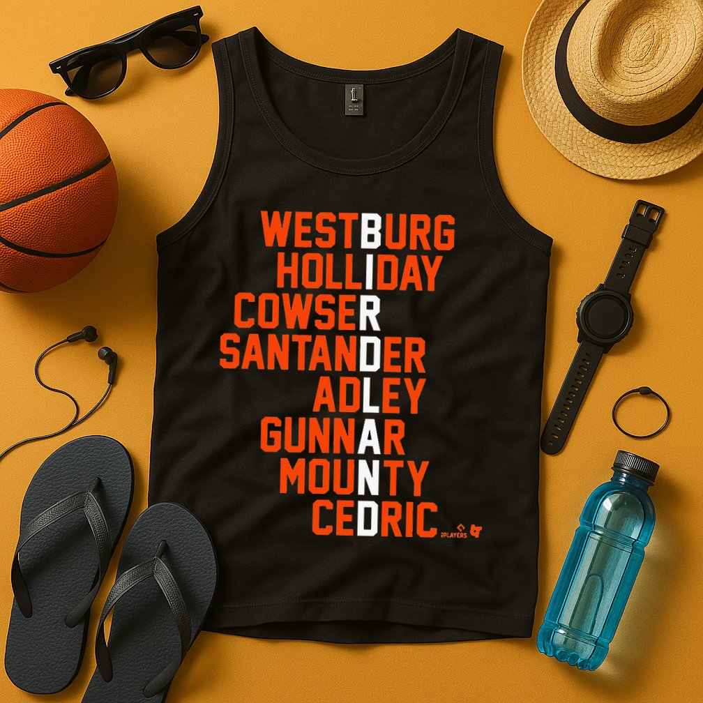 Birdland Names 2024 Baltimore Baseball Tank Top