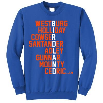 Birdland Names 2024 Baltimore Baseball Sweatshirt