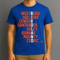 Birdland Names 2024 Baltimore Baseball T-Shirt