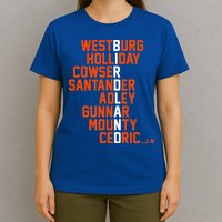 Birdland Names 2024 Baltimore Baseball T-Shirt