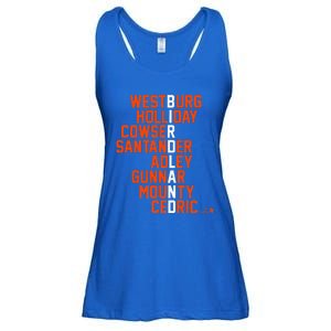 Birdland Names 2024 Baltimore Baseball Ladies Essential Flowy Tank