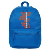 Birdland Names 2024 Baltimore Baseball 16 in Basic Backpack
