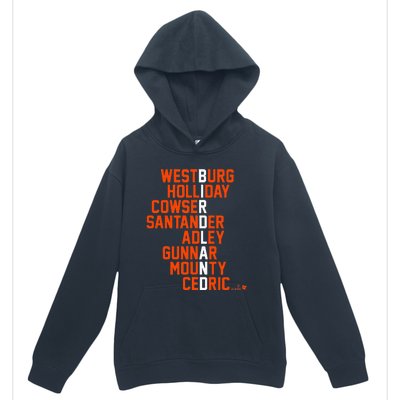 Birdland Names 2024 Baltimore Baseball Urban Pullover Hoodie