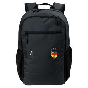 Bolivia Number 4 Sports Jersey Football Four Bolivian Daily Commute Backpack