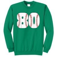 Baseball Number 80 Baseball Birthday 80 Baseball Themed 80th Sweatshirt