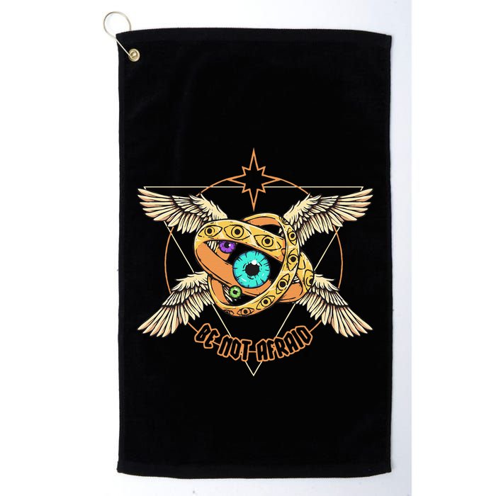 Be Not Afraid Biblically Accurate Angels Seraph Ophanim Golf Towel