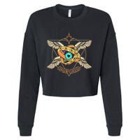 Be Not Afraid Biblically Accurate Angels Seraph Ophanim Cropped Pullover Crew