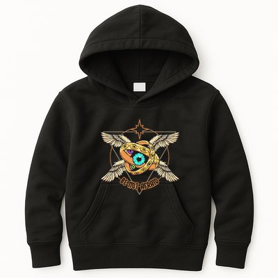 Be Not Afraid Biblically Accurate Angels Seraph Ophanim Kids Hoodie