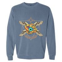 Be Not Afraid Biblically Accurate Angels Seraph Ophanim Garment-Dyed Sweatshirt