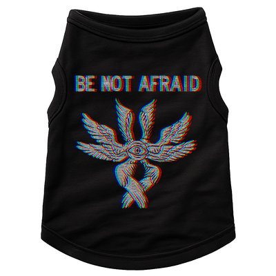 Be Not Afraid Biblically Accurate Angel Seraphim Glitch Doggie Tank