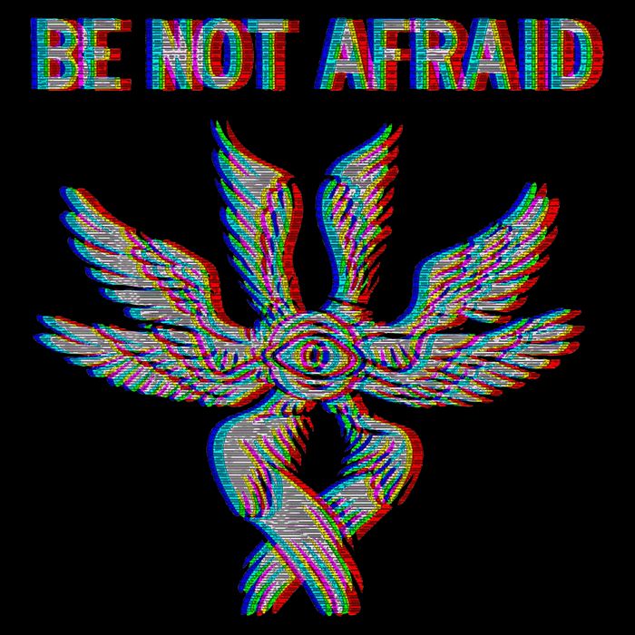 Be Not Afraid Biblically Accurate Angel Seraphim Glitch Cooling Performance Crew T-Shirt