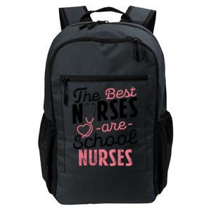 Best Nurses Are School Nurses Stethoscope Medical Staff Great Gift Daily Commute Backpack