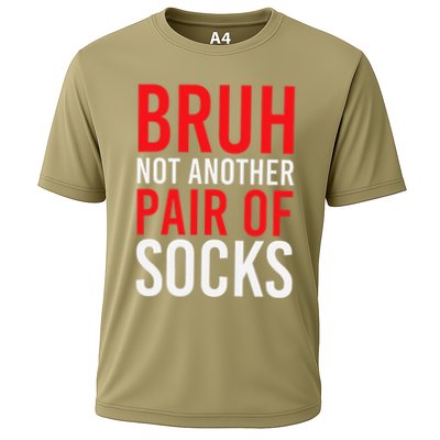 Bruh Not Another Pair Of Socks Meme Funny Saying Christmas Performance Shirt
