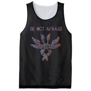 Be Not Afraid Biblically Accurate Angel Seraphim Glitch Mesh Reversible Basketball Jersey Tank