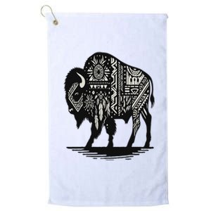 Bison Native American Platinum Collection Golf Towel