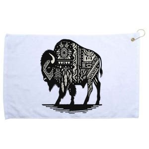 Bison Native American Grommeted Golf Towel