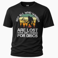 Bigfoot Not All Who Wander Are Lost Some Looking For Discs Performance Shirt