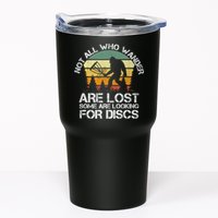 Bigfoot Not All Who Wander Are Lost Some Looking For Discs Tumbler