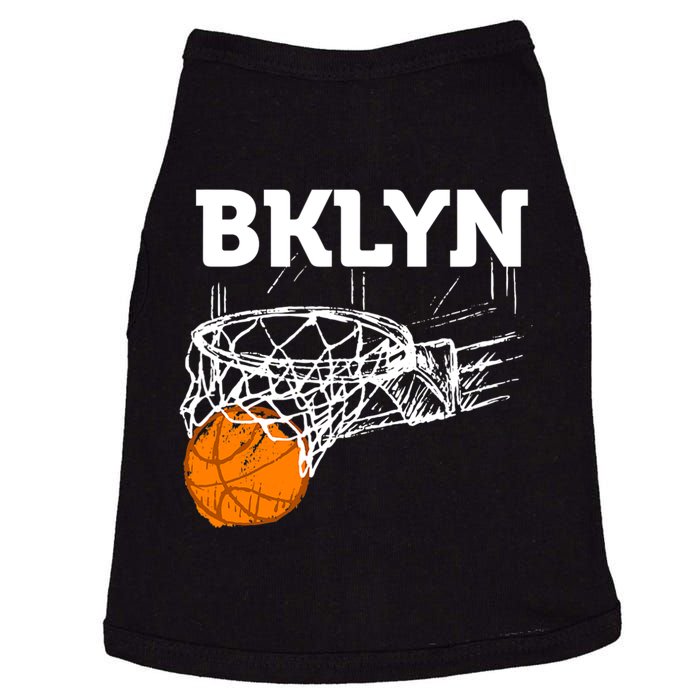 Brooklyn NYC Basketball Net Gift Funny New York City Doggie Tank