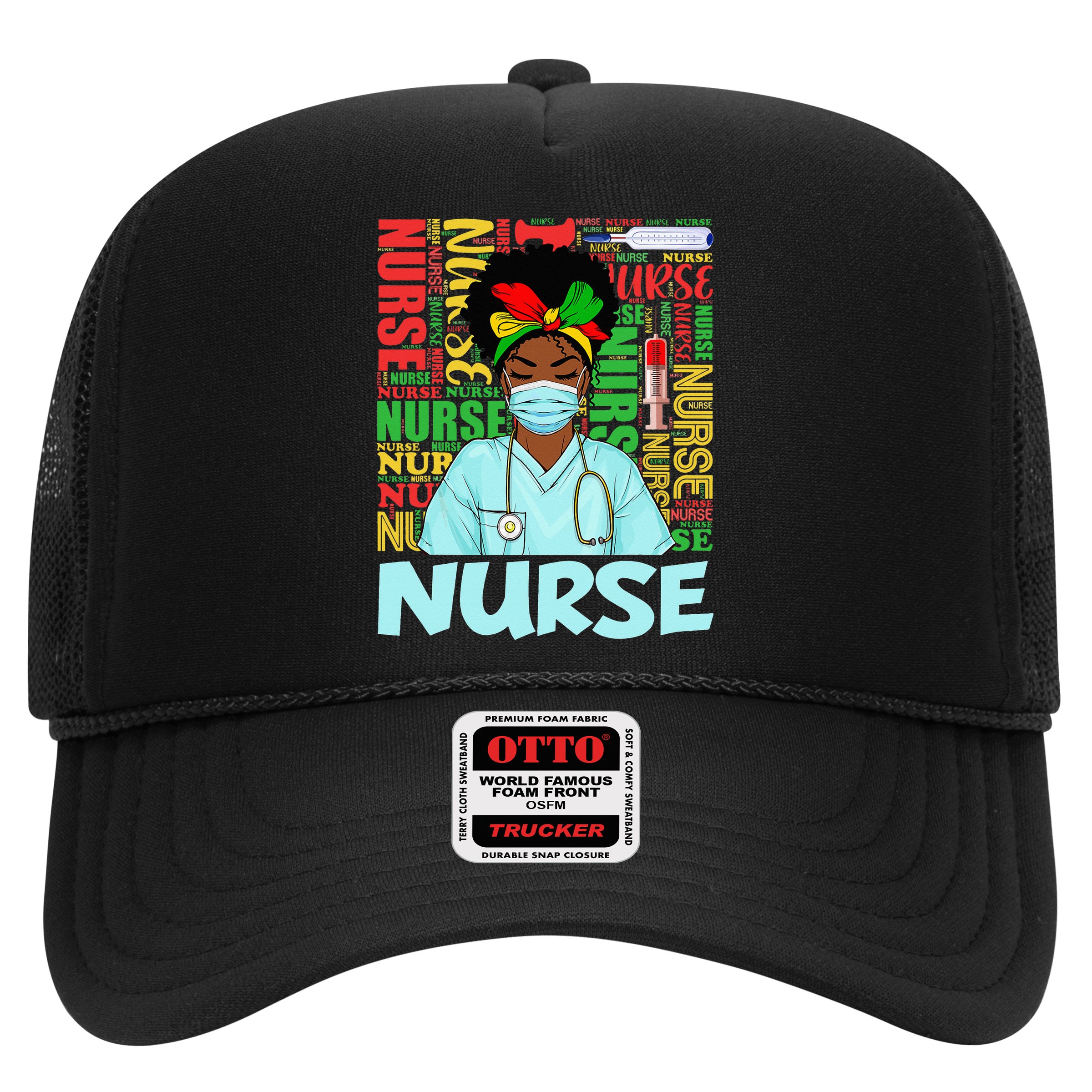 Black Nurse Black History Juneteenth Melanin Hat