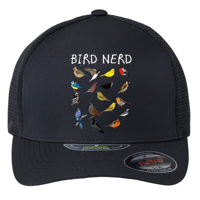 Bird Nerd Flexfit Unipanel Trucker Cap