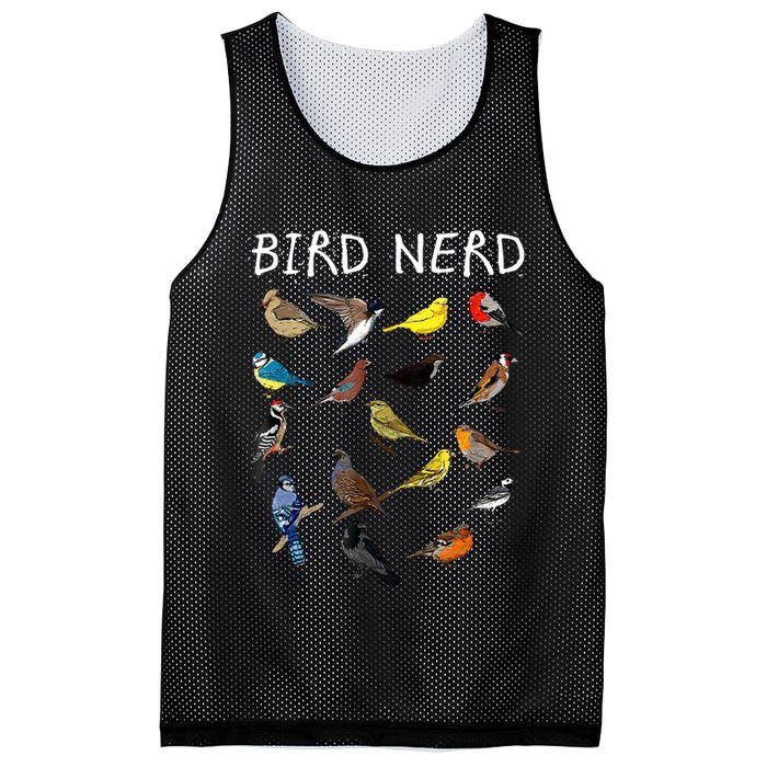 Bird Nerd Mesh Reversible Basketball Jersey Tank