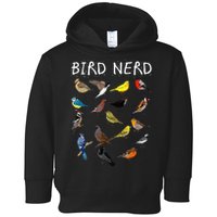 Bird Nerd Toddler Hoodie