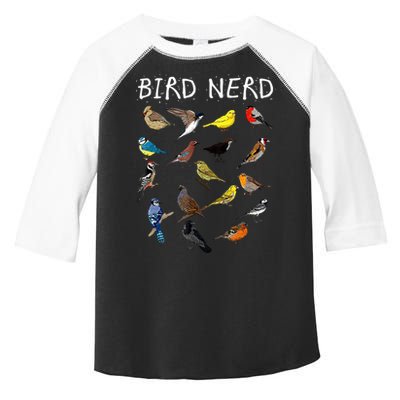 Bird Nerd Toddler Fine Jersey T-Shirt