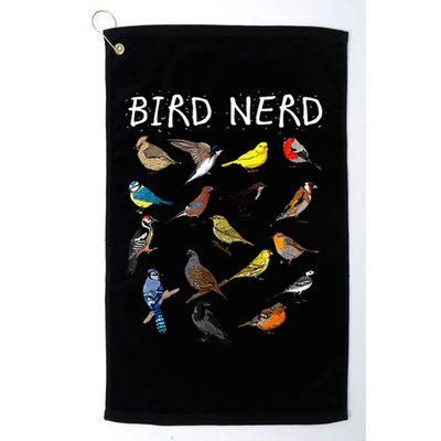 Bird Nerd Golf Towel