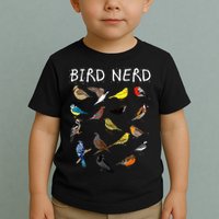 Bird Nerd Toddler T-Shirt