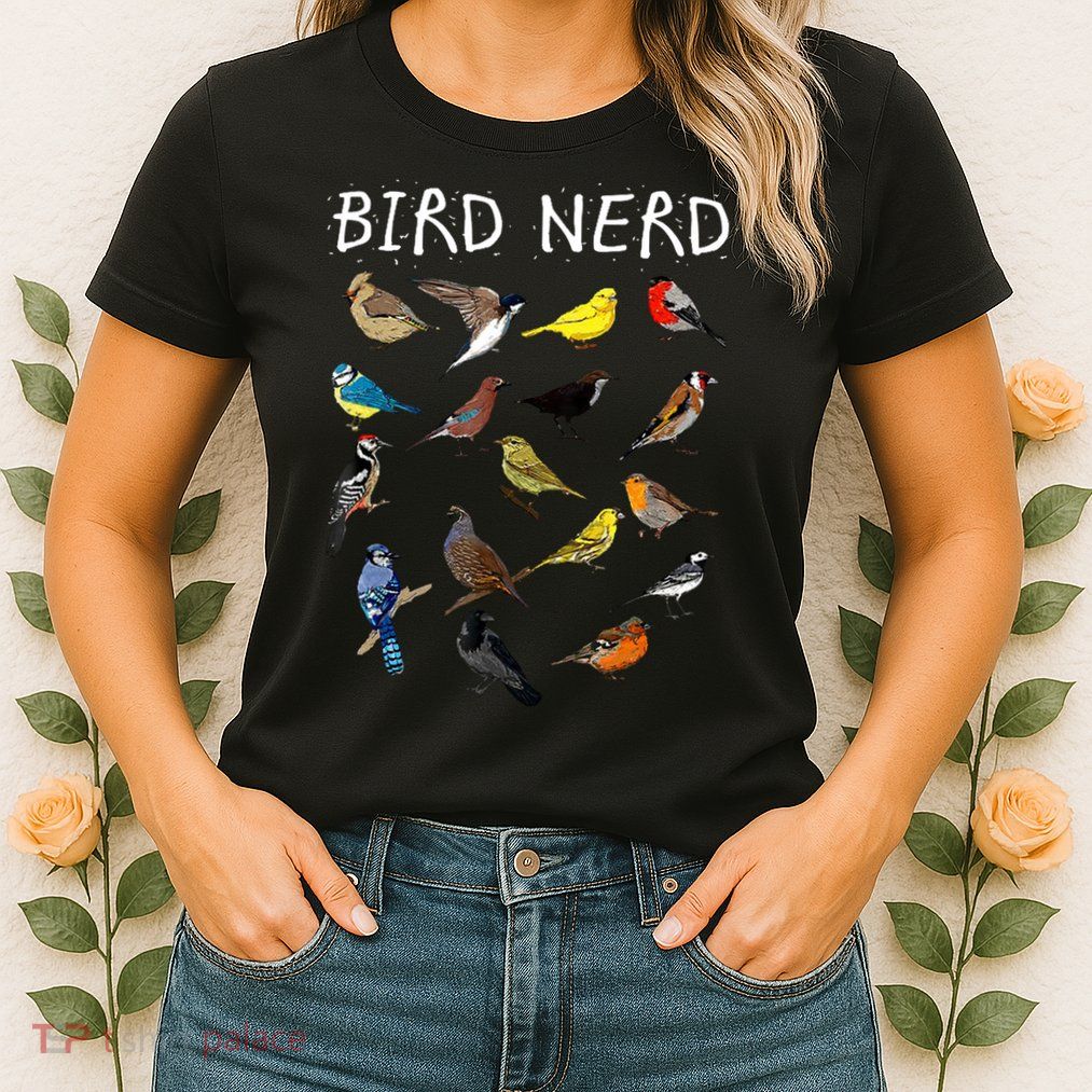 Bird Nerd Womens T-Shirt