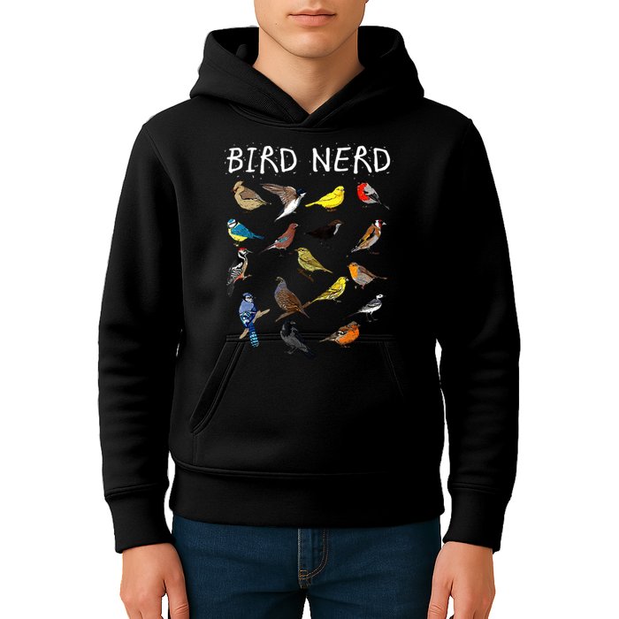 Bird Nerd Kids Hoodie