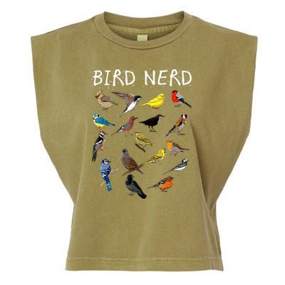Bird Nerd Garment-Dyed Women's Muscle Tee