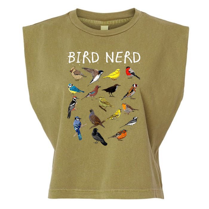 Bird Nerd Garment-Dyed Women's Muscle Tee