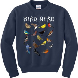 Bird Nerd Kids Sweatshirt