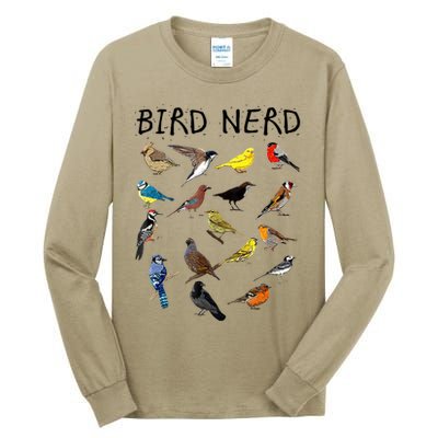 Bird Nerd Tall Long Sleeve T-Shirt