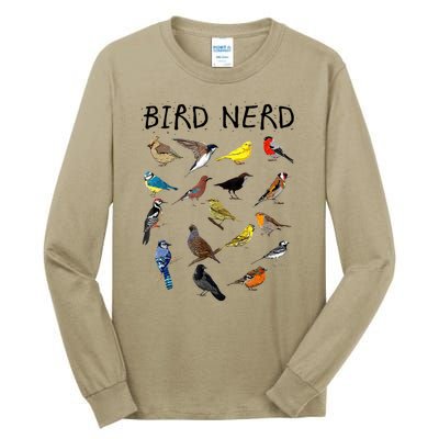 Bird Nerd Tall Long Sleeve T-Shirt