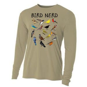 Bird Nerd Cooling Performance Long Sleeve Crew