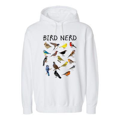 Bird Nerd Garment-Dyed Fleece Hoodie