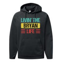 Bryan Name Performance Fleece Hoodie