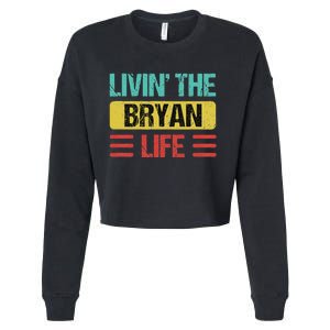 Bryan Name Cropped Pullover Crew