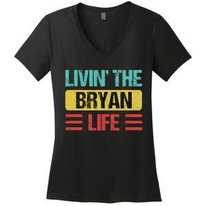 Bryan Name Women's V-Neck T-Shirt