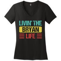 Bryan Name Women's V-Neck T-Shirt