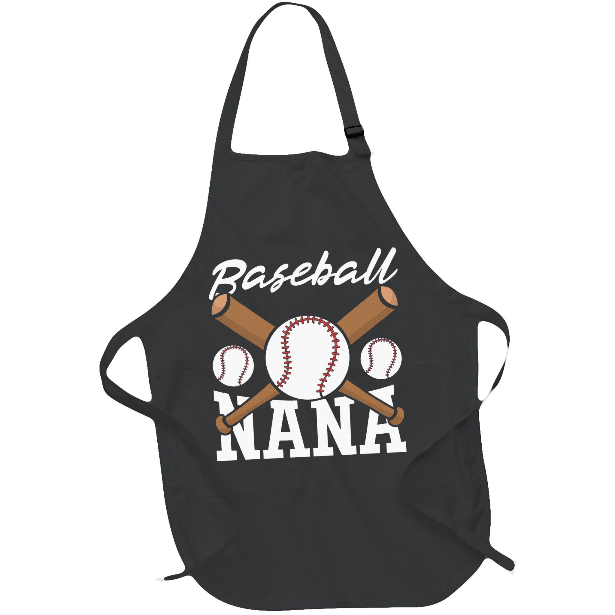 Baseball Nana Batter Sport Baseball Player Grandma Baseball Apron