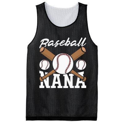 Baseball Nana Batter Sport Baseball Player Grandma Baseball Mesh Reversible Basketball Jersey Tank