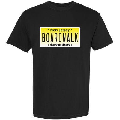 Boardwalk Nj Beach Town New Jersey Vacation Garment-Dyed Heavyweight T-Shirt