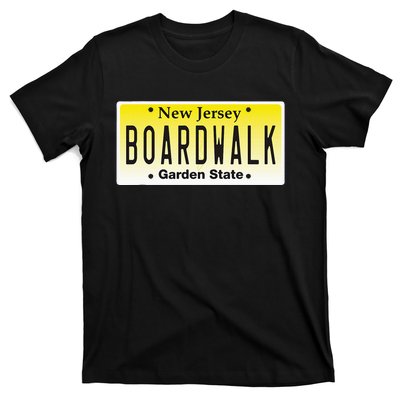 Boardwalk Nj Beach Town New Jersey Vacation T-Shirt